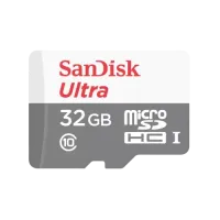 SanDisk Ultra 32GB Class-10 100mbps Micro SDHC UHS-I Memory Card (SDSQUNR-032G-GN3MN)